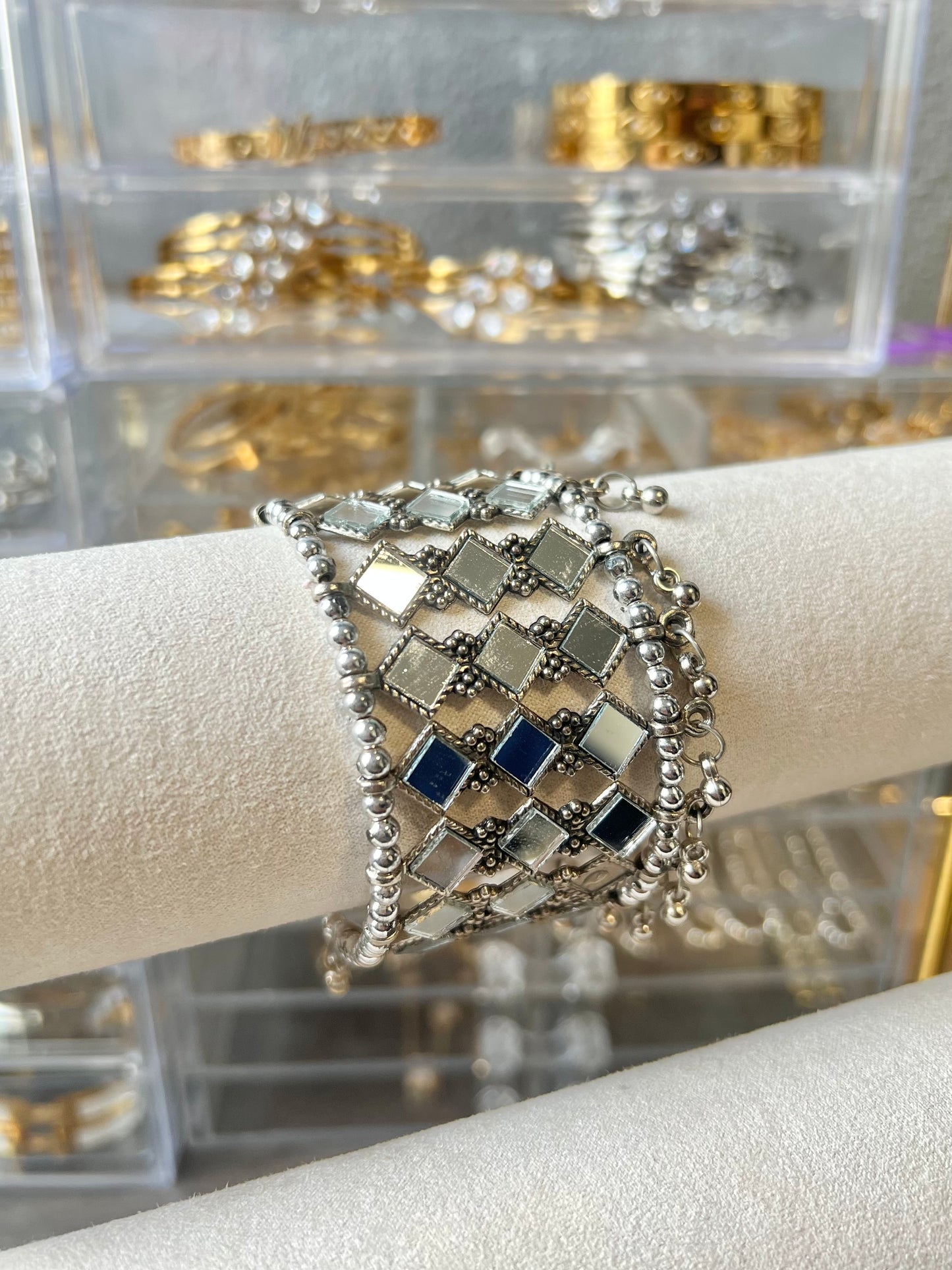 Open Mirror Bangle