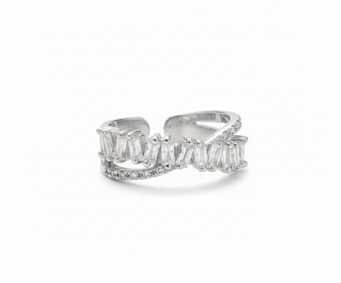 Mia Ring Adjustable - Silver