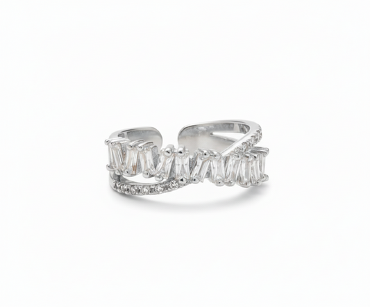 Mia Ring Adjustable - Silver