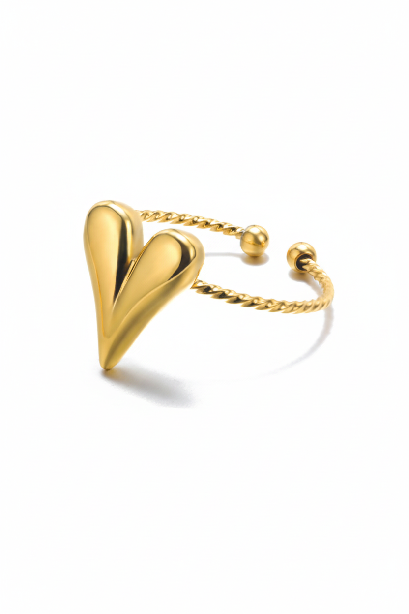 Classy Heart Ring