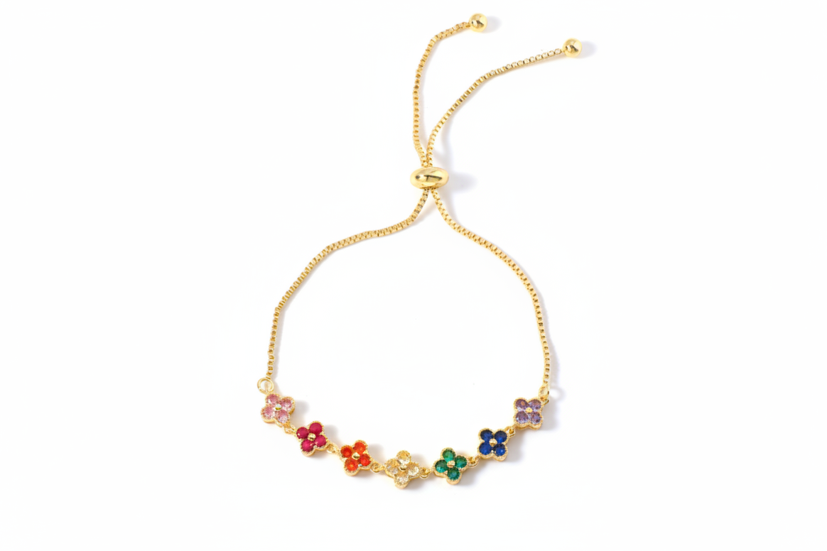 Rainbow adjustable Bracelet