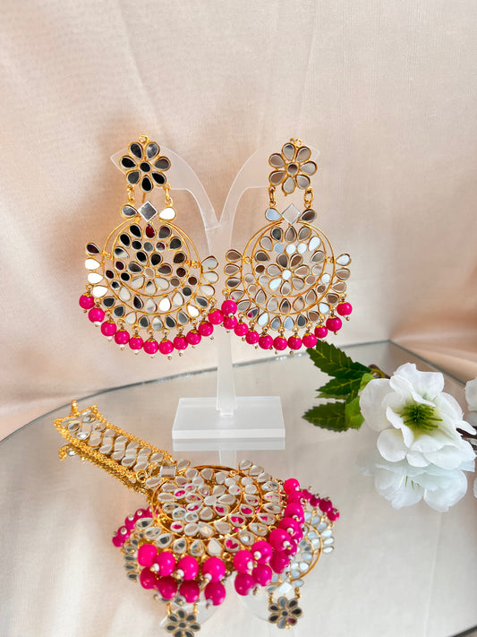 Mirror Tikka Set - 2 colors